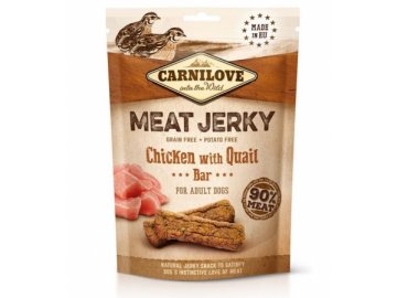 carnilove jerky quail chicken bar