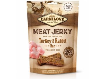 carnilove jerky rabbit turkey bar