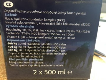 Hyalutidin Mobility HCC 2 x 500ml