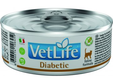vet life feline diabetic 85g@print