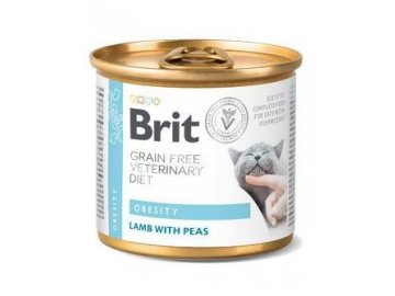 Brit VD Cat GF konz. Obesity 200g