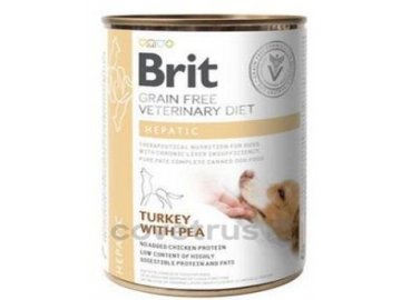 Brit VD Dog GF konz. Hepatic 400g