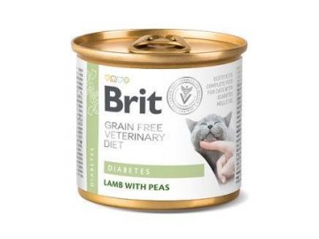 Brit VD Cat GF konz. Diabetes 200g