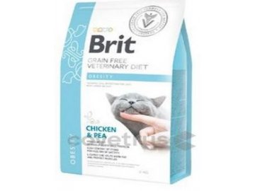 Brit VD Cat GF Obesity 2kg