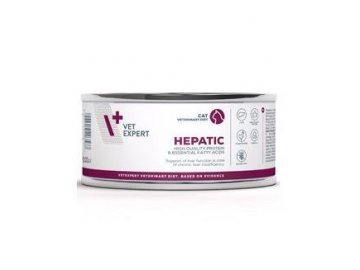 VetExpert VD 4T Hepatic Cat konzerva 100g