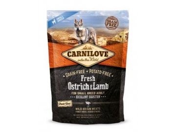 Carnilove Dog Fresh Ostrich&Lamb for Small Breed 1.5kg
