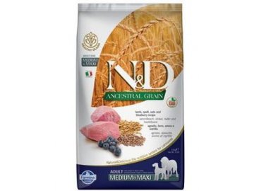 N&D DOG LG Adult M/L Lamb & Blueberry 12kg