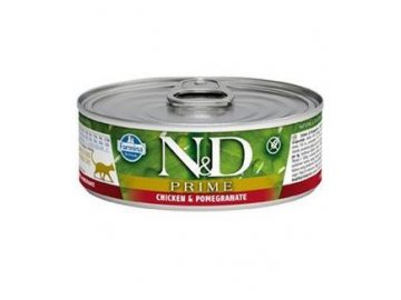 N&D CAT konz. PRIME Adult Chicken & Pomegranate 70g