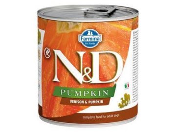 N&D DOG konz. PUMPKIN Adult Venison & Pumpkin 285g