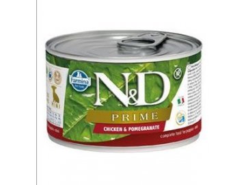 N&D DOG PRIME Puppy Chicken & Pomegranate Mini 140g