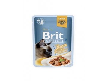 Brit Premium Cat D Fillets in Gravy With Tuna 85g