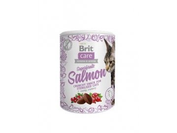 Brit Care Cat Snack Superfruits Salmon 100g