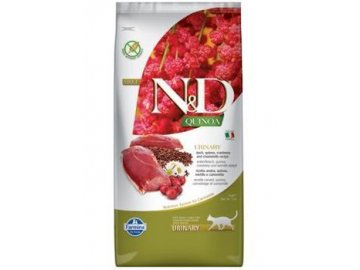 N&D CAT QUINOA Urinary Duck & Cranberry 5kg