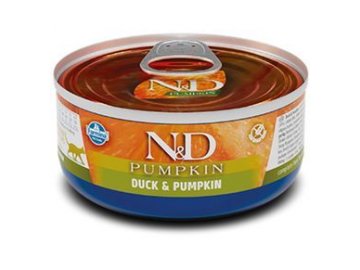 N&D CAT konz. PUMPKIN Adult Duck & Pumpkin 70g