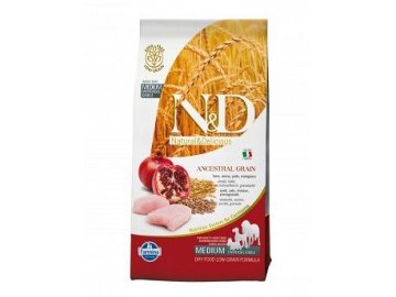N&D DOG LG Adult M/L Chicken & Pomegranate 12kg