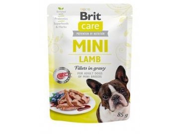 Brit Care Dog Mini Lamb fillets in gravy 85g