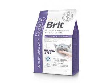 Brit VD Cat GF Gastrointestinal-Low fat 2kg