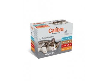 Calibra Cat kapsa Premium Adult Multipack 12x100g