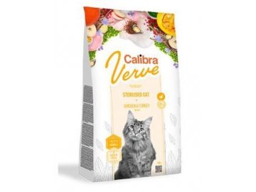 Calibra Cat Verve GF Sterilised Chick&Turkey 750g