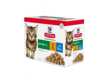 Hills Fel. SP kapsa Kitten Chicken & Fish 12x85g