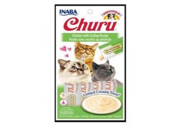 Churu Cat Chicken with Scallop 4x14g