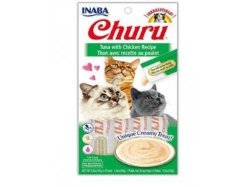 Churu Cat Purée Tuna with Chicken 4x14g