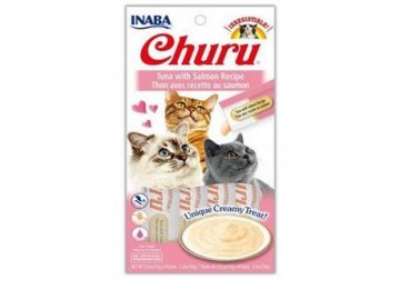 Churu Cat Purée Tuna with Salmon 4x14g