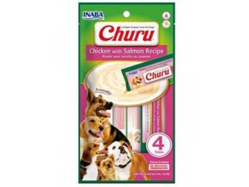 Churu Dog Chicken with Salmon 4x14g