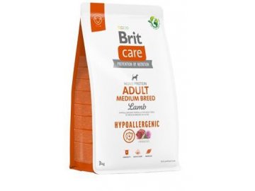 Brit Care Dog Hypoallergenic Adult Medium Breed 3kg