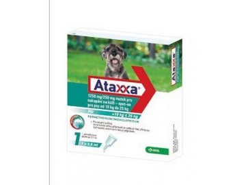Ataxxa Spot-on Dog L(10-25kg)1250mg/250mg 1x2,5ml