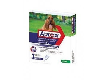 Ataxxa Spot-on Dog XL(nad 25kg)2000mg/400mg 1x4ml