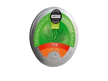 Konopná mast regenerační 70% Green Idea 100ml