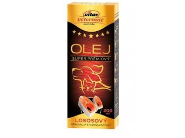VITAR Veterinae Lososový olej 200ml
