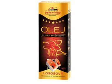 VITAR Veterinae Lososový olej 500ml