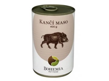 BOHEMIA Kančí maso ve vlastní šťávě 400g