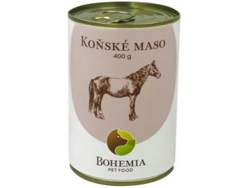 BOHEMIA Koňské maso ve vlastní šťávě 400g