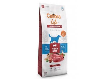 Calibra Dog Life Adult Medium Fresh Beef 12kg