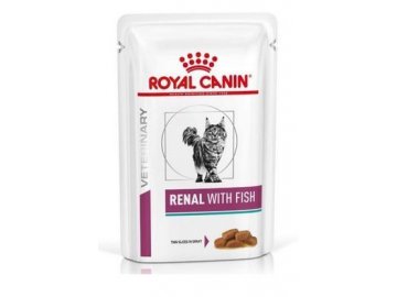 Royal Canin VD Feline Renal kapsa Fish 12x85g