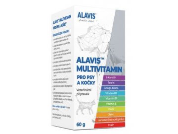 Alavis Multivitamín pro psy a kočky 60g