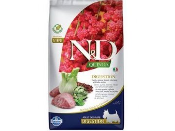 N&D DOG QUINOA Digestion Lamb & Fennel mini 800g