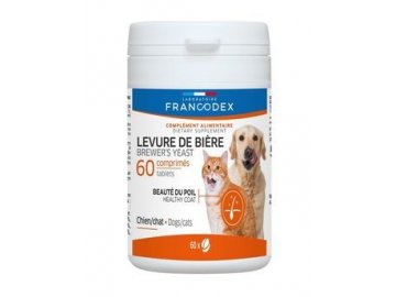 Francodex Brewer Yeast pes, kočka 60 tbl