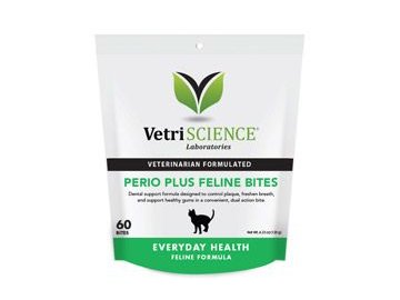 VetriScience Perio Plus dentální kousky 120g kočka