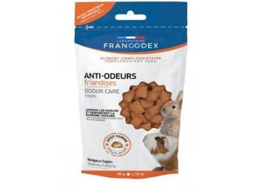 Francodex Pochoutka Odour care hlodavci 50g