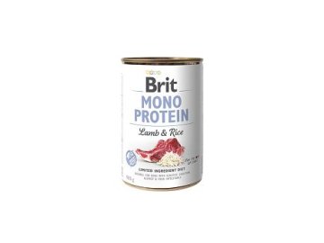 Brit Dog konz Mono Protein Lamb & rice 400g