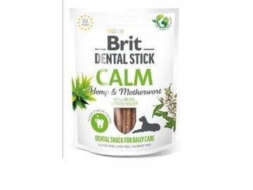 Brit Dog Dental Stick Calm Hemp & Motherwort 7ks