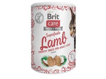 Brit Care Cat Snack Superfruits Lamb 100g