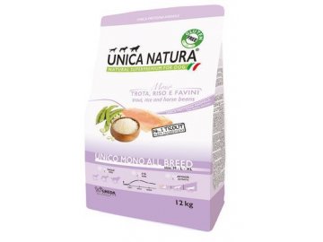 Unica Natura Dog Unico All breed Mono Trout 12kg