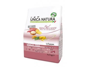 Unica Natura Dog Unico Mini Duck rice and potat. 2,5kg