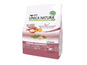 Unica Natura Cat Outdoor Duck, rice and oranges 1,5kg