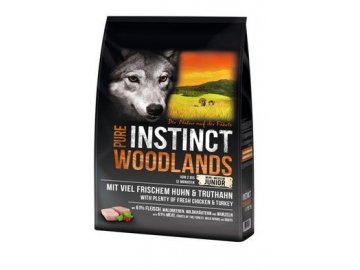 Pure Instinct Woodlands Dog Junior Chicken&Turkey 8kg